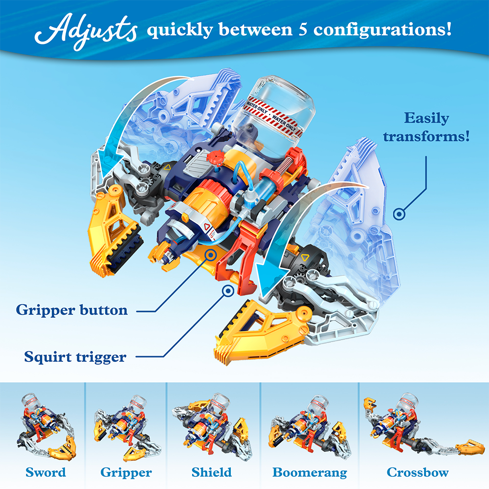 Mega Cyborg Hydro Blaster STEM Thames & Kosmos   