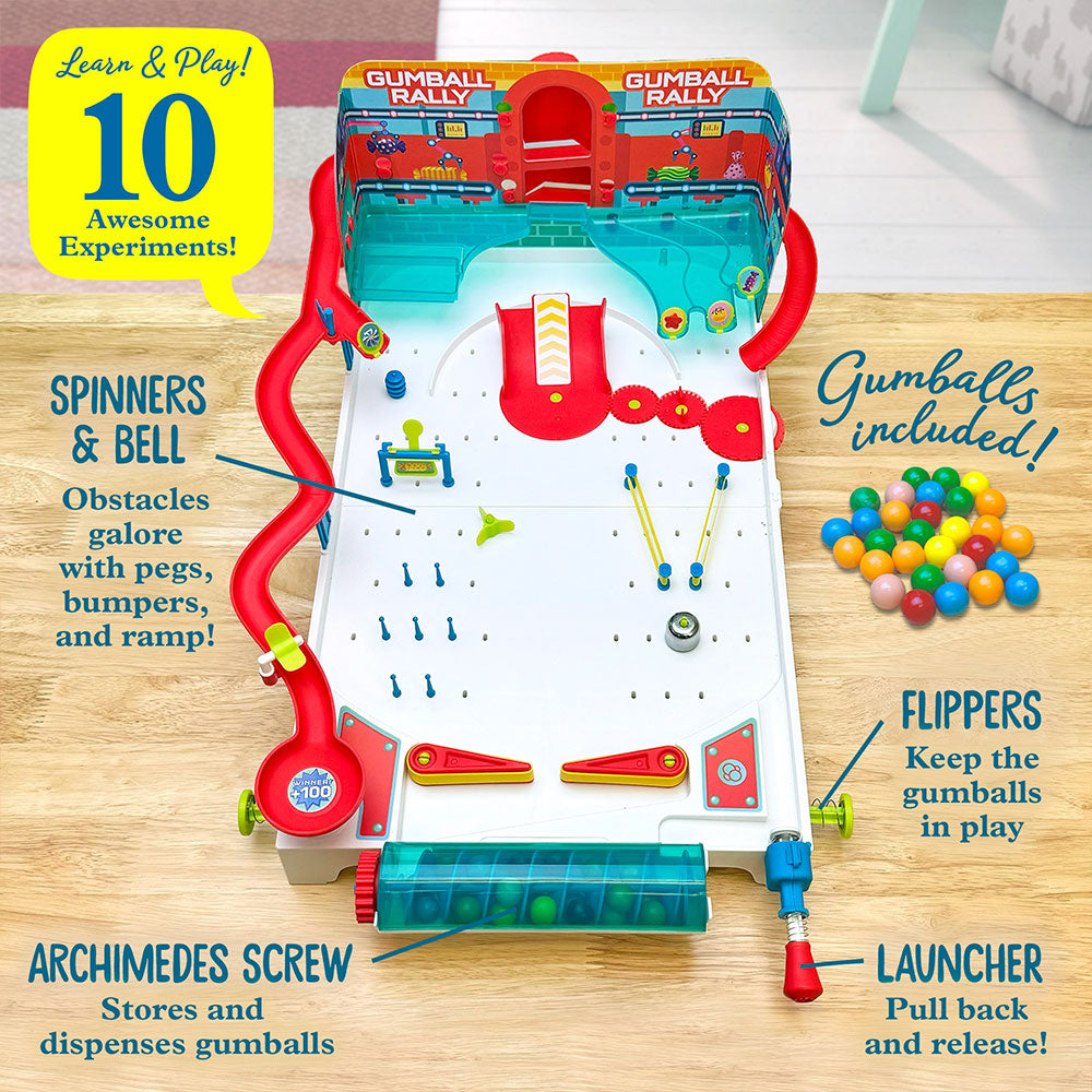 Pinball Machine Maker: Gumball Rally STEM Thames & Kosmos   