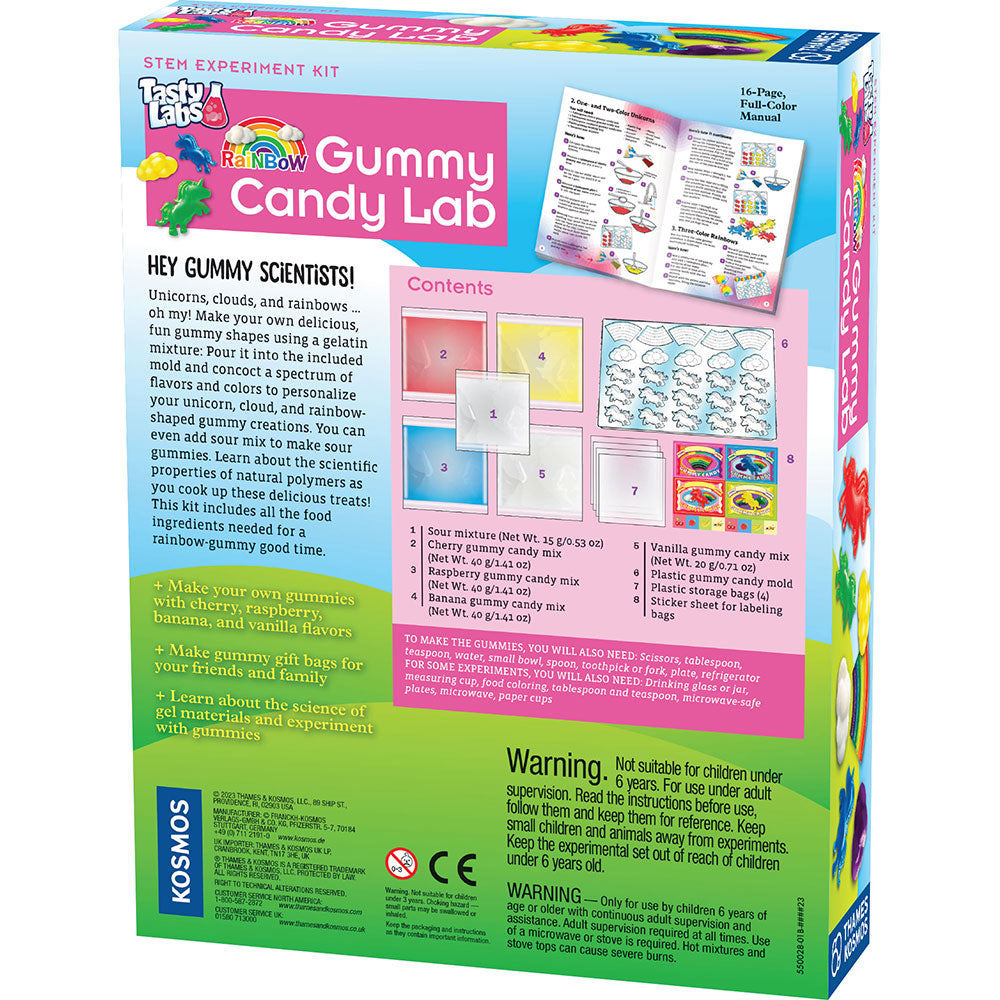 Rainbow Gummy Candy Lab STEM Thames & Kosmos   