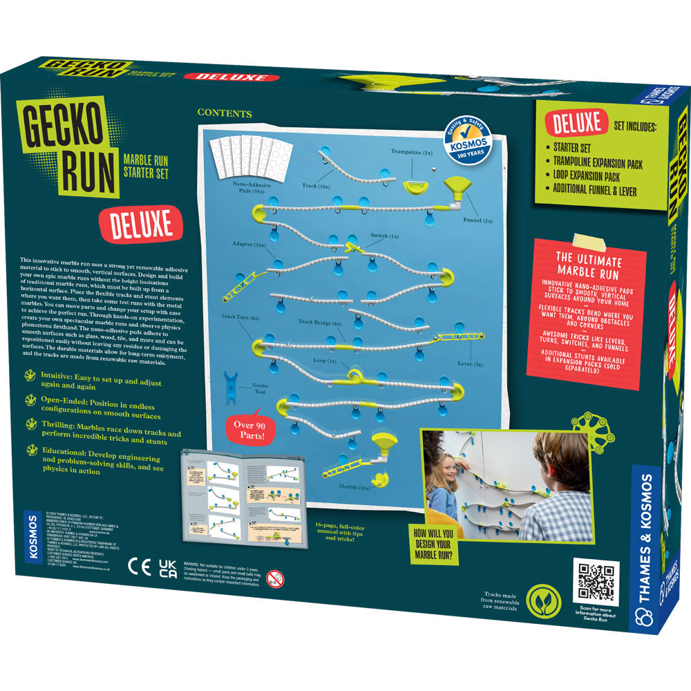Gecko Run: Marble Run Deluxe Starter Set Marble Runs Thames & Kosmos   
