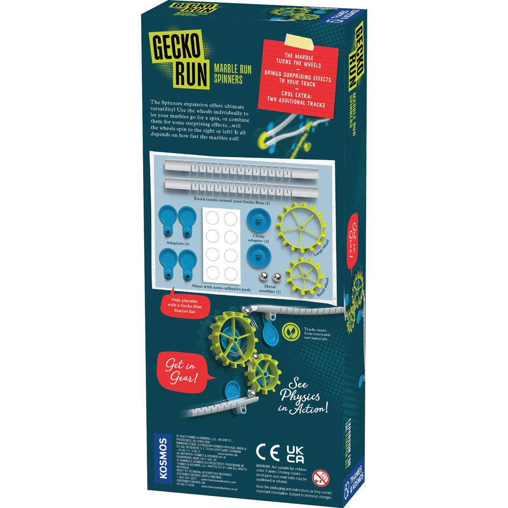 Gecko Run: Marble Run Spinners Expansion Pack Marble Runs Thames & Kosmos