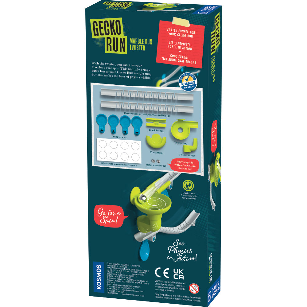 Gecko Run: Marble Run Twister Expansion Pack Marble Runs Thames & Kosmos   
