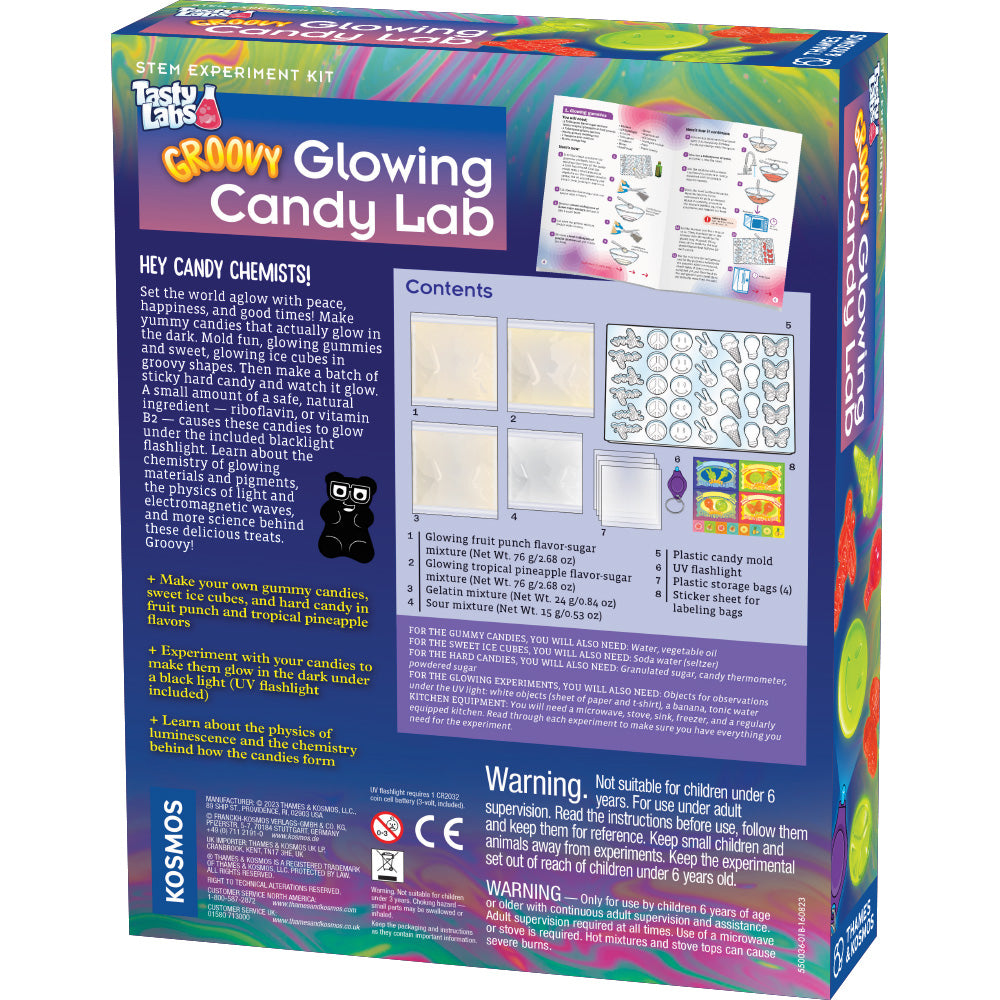 Groovy Glowing Candy Lab STEM Thames & Kosmos   