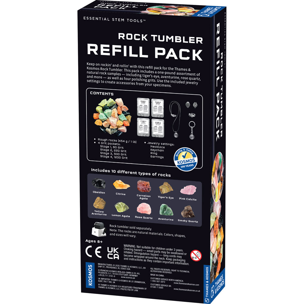 The Thames & Kosmos Rock Tumbler Refill Pack STEM Thames & Kosmos