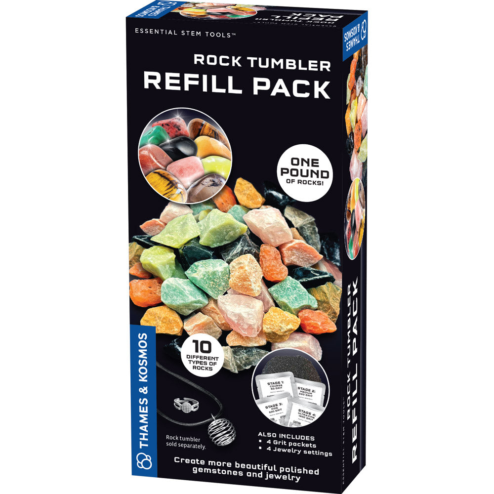 The Thames & Kosmos Rock Tumbler Refill Pack STEM Thames & Kosmos