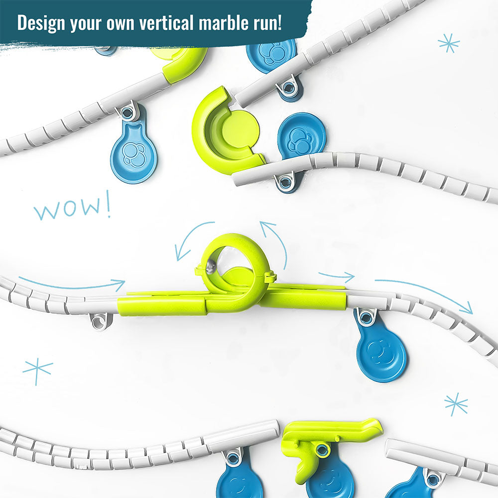 Gecko Run: Marble Run Loop Expansion Pack Marble Runs Thames & Kosmos   