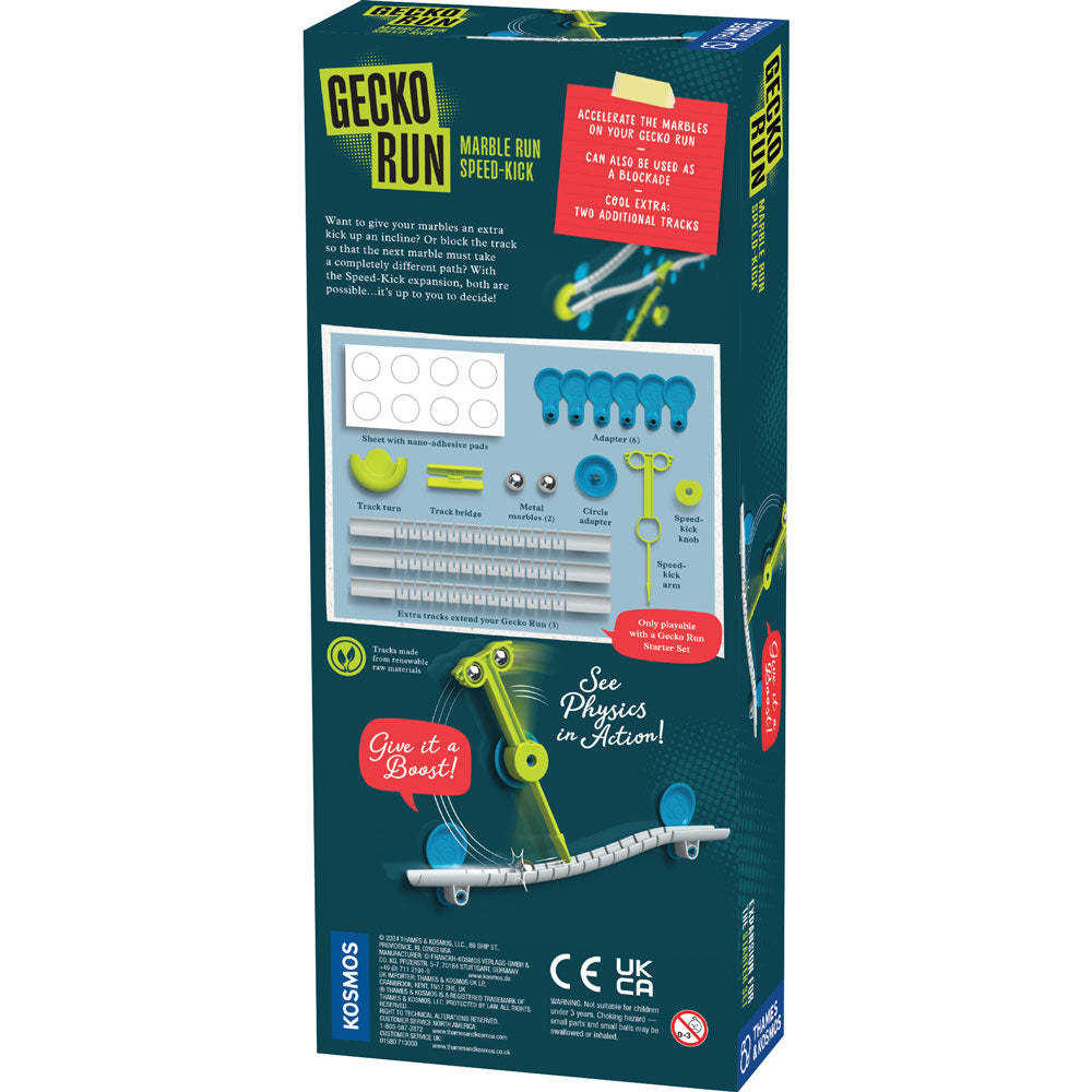 Gecko Run: Marble Run Speed-Kick Expansion Pack Marble Runs Thames & Kosmos