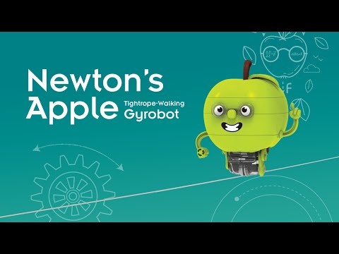 Newton's Apple: Tightrope-Walking Gyrobot STEM Thames & Kosmos