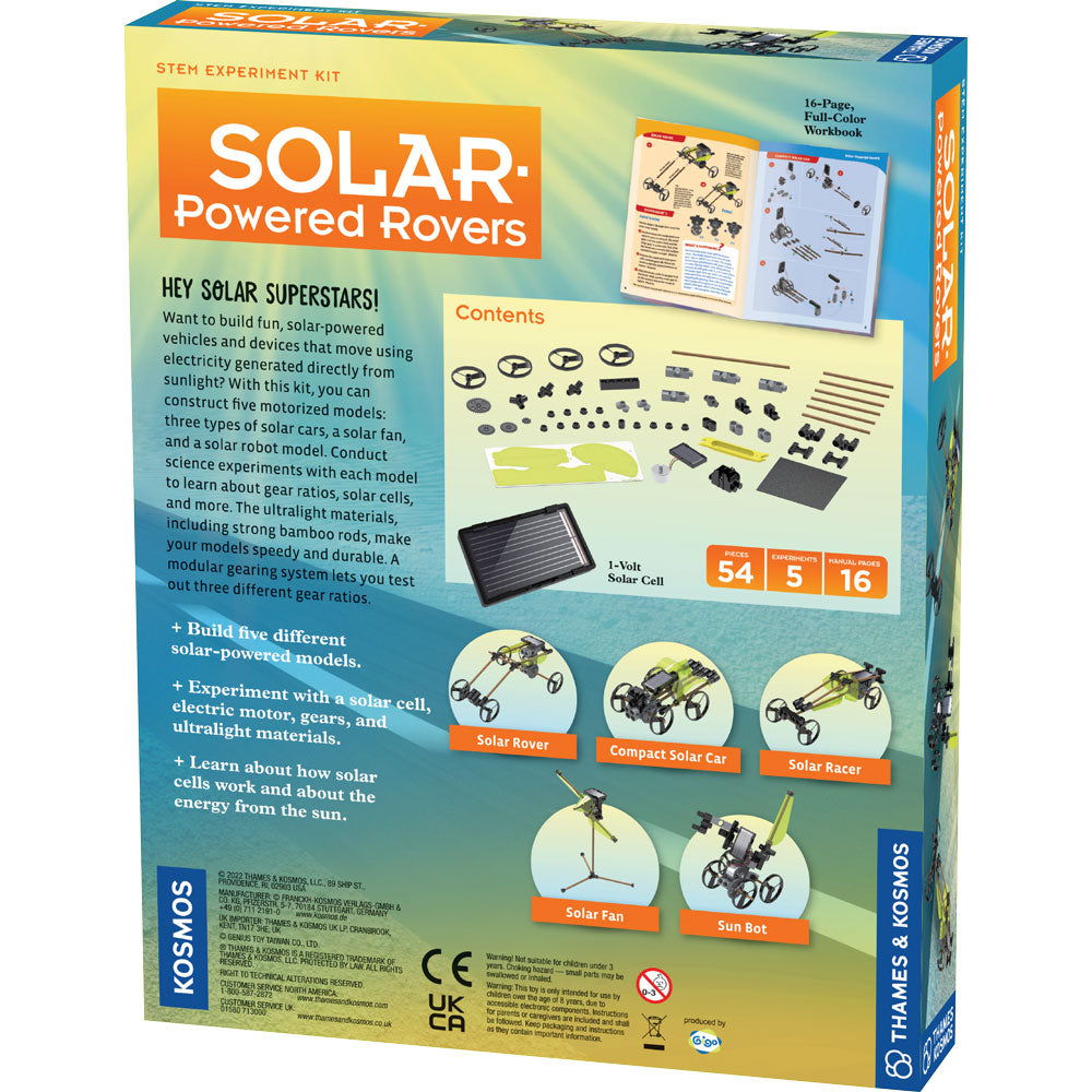 Solar-Powered Rovers STEM Thames & Kosmos   