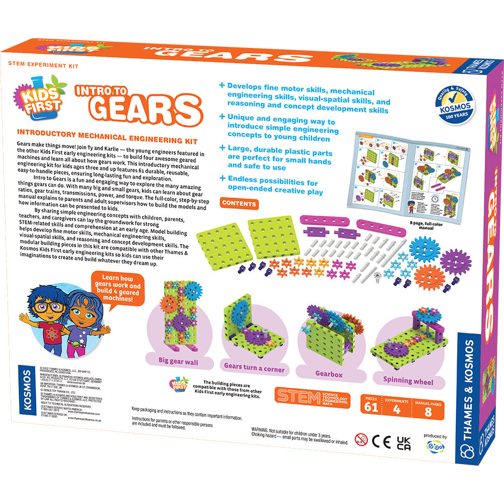 Kids First Intro to Gears STEM Thames & Kosmos   