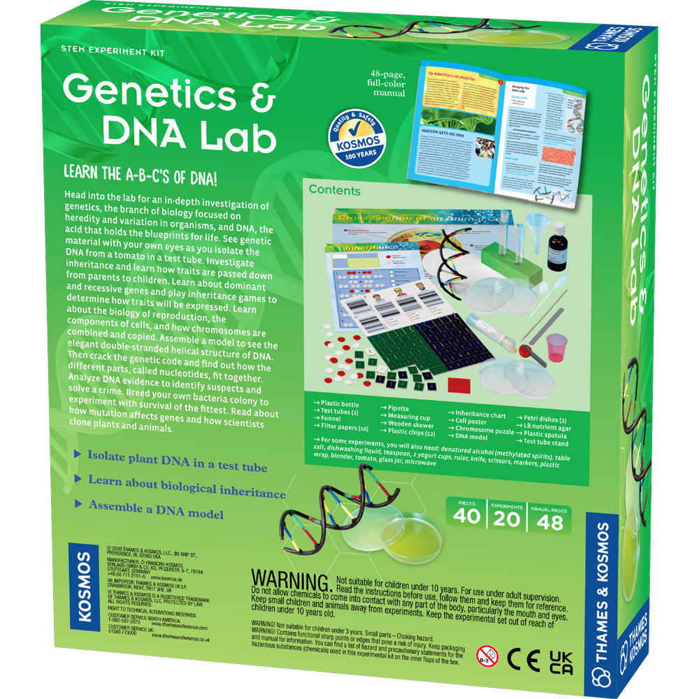 Genetics & DNA Lab STEM Thames & Kosmos   
