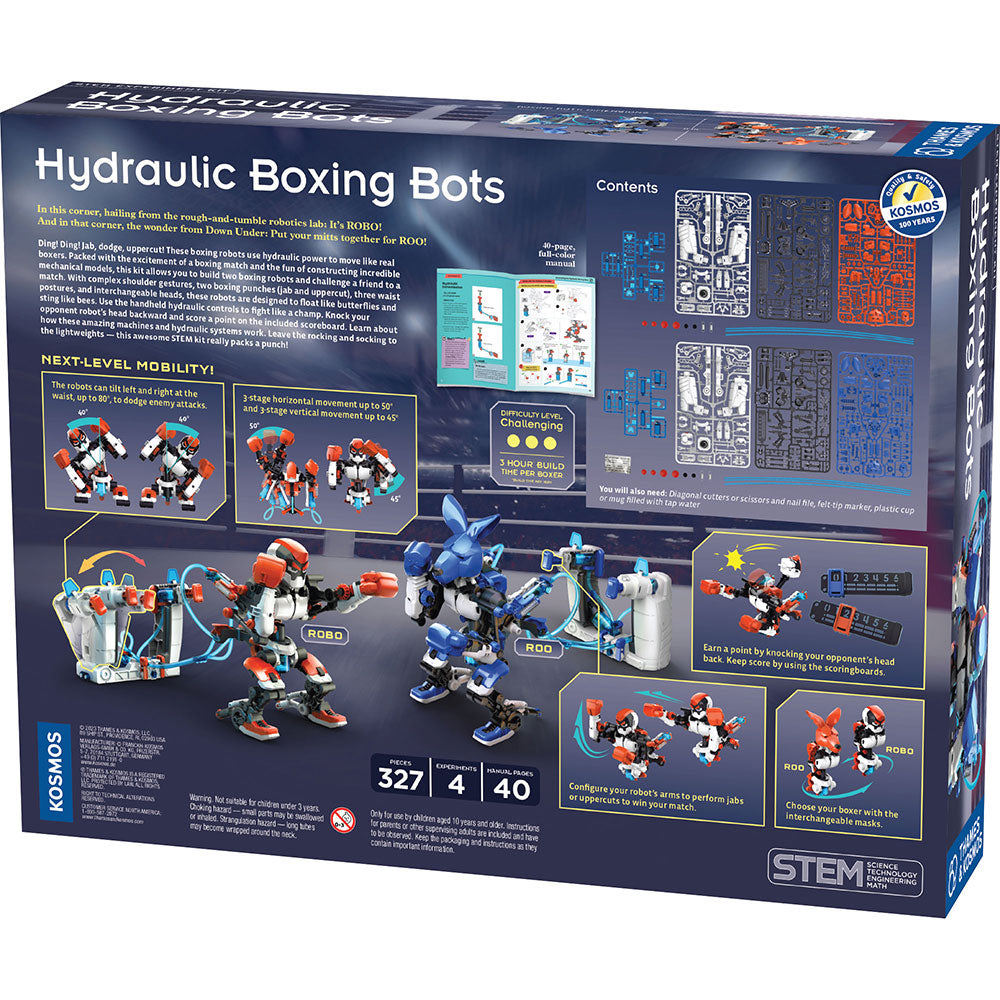 Hydraulic Boxing Bots STEM Thames & Kosmos   