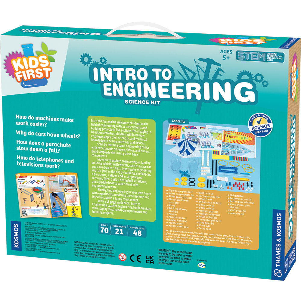 Kids First Intro to Engineering STEM Thames & Kosmos   