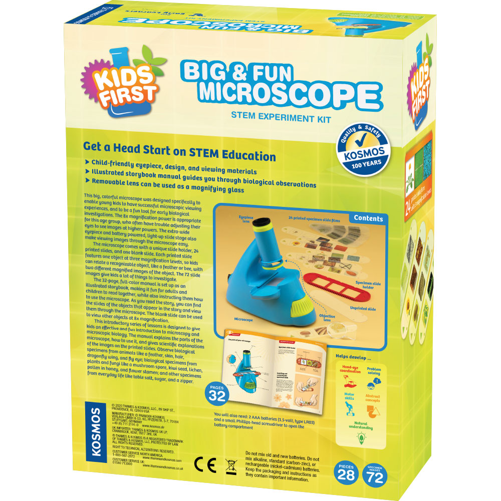 Kids First Big & Fun Microscope STEM Thames & Kosmos   