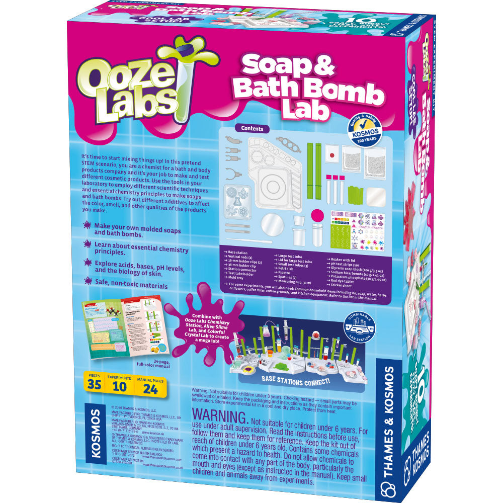 Ooze Labs: Soap & Bath Bomb Lab STEM Thames & Kosmos   