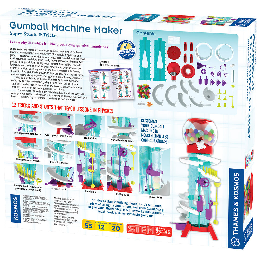 Gumball Machine Maker - Super Stunts & Tricks STEM Thames & Kosmos   