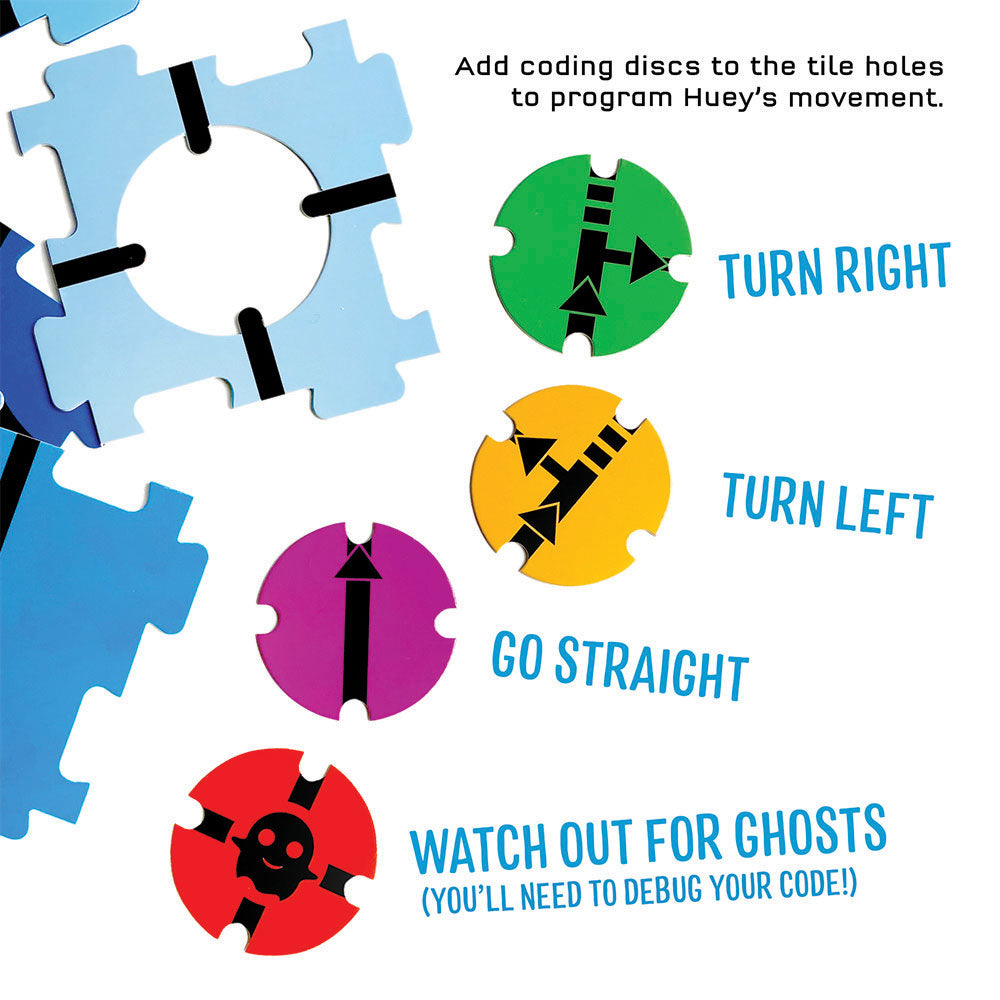 Kids First Huey: The Line-Tracking, Color-Sensing Robot STEM Thames & Kosmos   