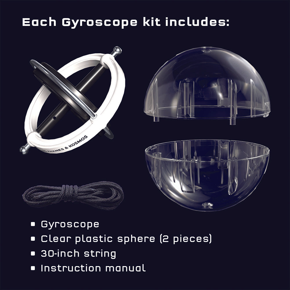 The Thames & Kosmos Gyroscope - 12-Pack Gift Bundle STEM Thames & Kosmos   