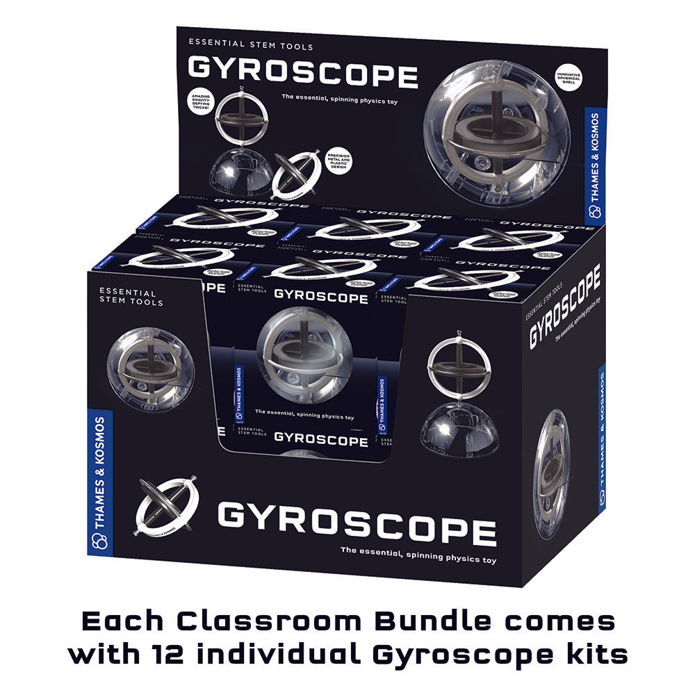 The Thames & Kosmos Gyroscope - 12-Pack Gift Bundle STEM Thames & Kosmos   