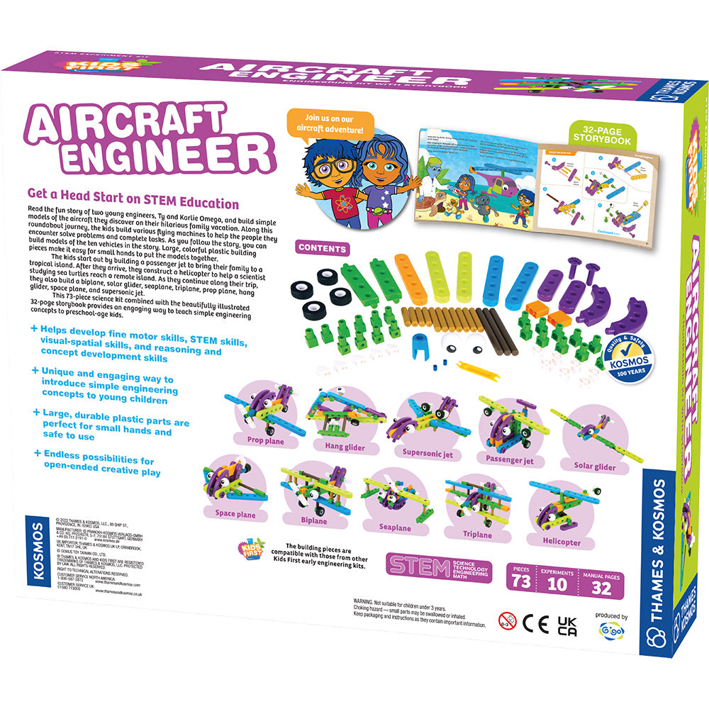 Kids First Aircraft Engineer - Box version STEM Thames & Kosmos   
