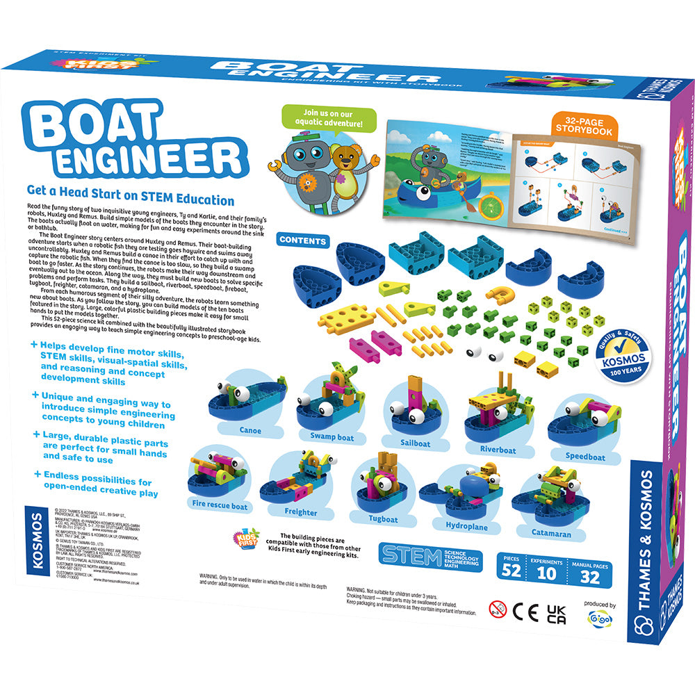 Kids First Boat Engineer - Box version STEM Thames & Kosmos   