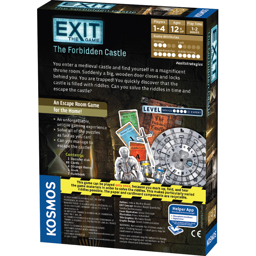 EXIT: The Forbidden Castle Games Thames & Kosmos   