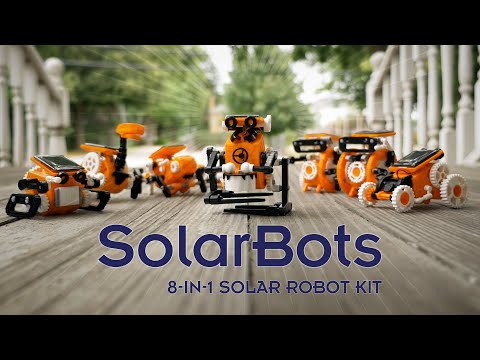 SolarBots: 8-in-1 Solar Robot Kit STEM Thames & Kosmos