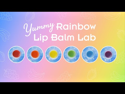 Yummy Rainbow Lip Balm Lab STEM Thames & Kosmos